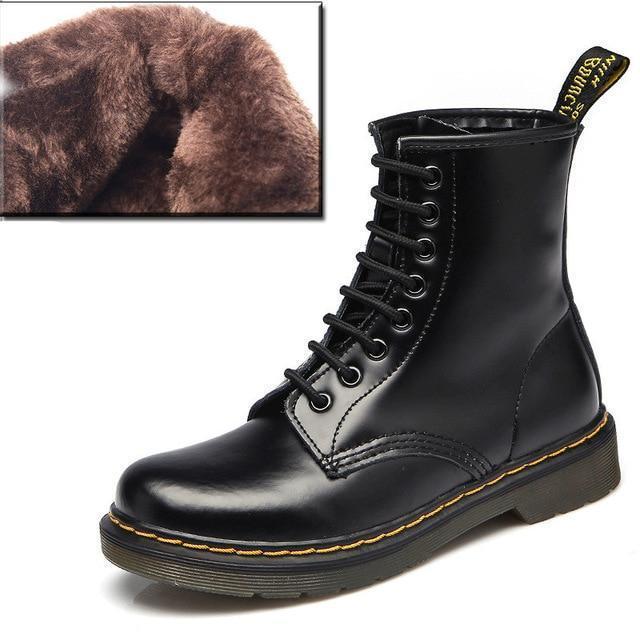 Winter Vintage Martin Combat Boots