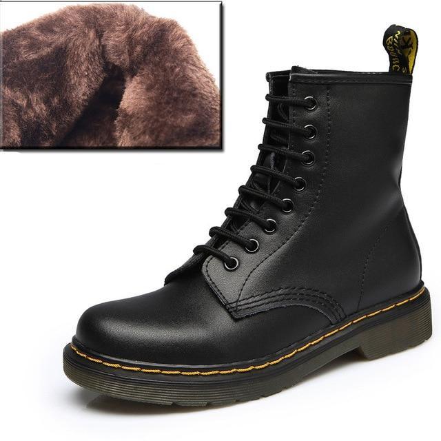 Winter Vintage Martin Combat Boots