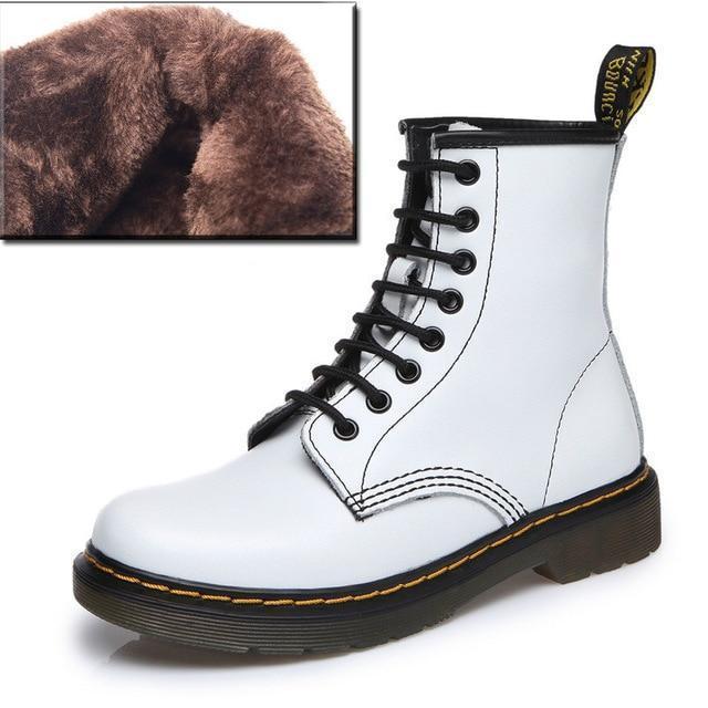 Winter Vintage Martin Combat Boots