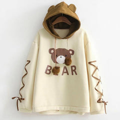 Kawaii Bear Hoodie