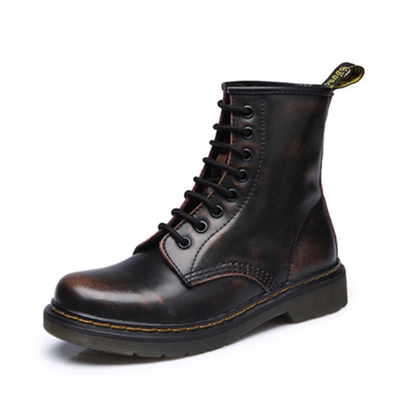 Winter Vintage Martin Combat Boots