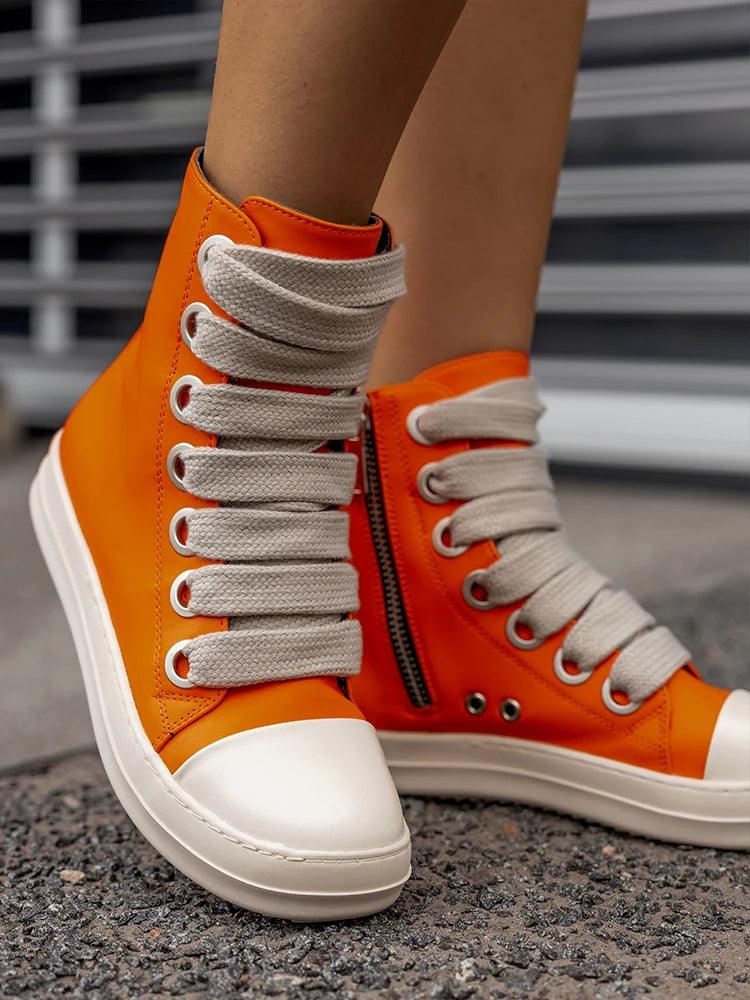 RICK OWENS High Top Sneakers