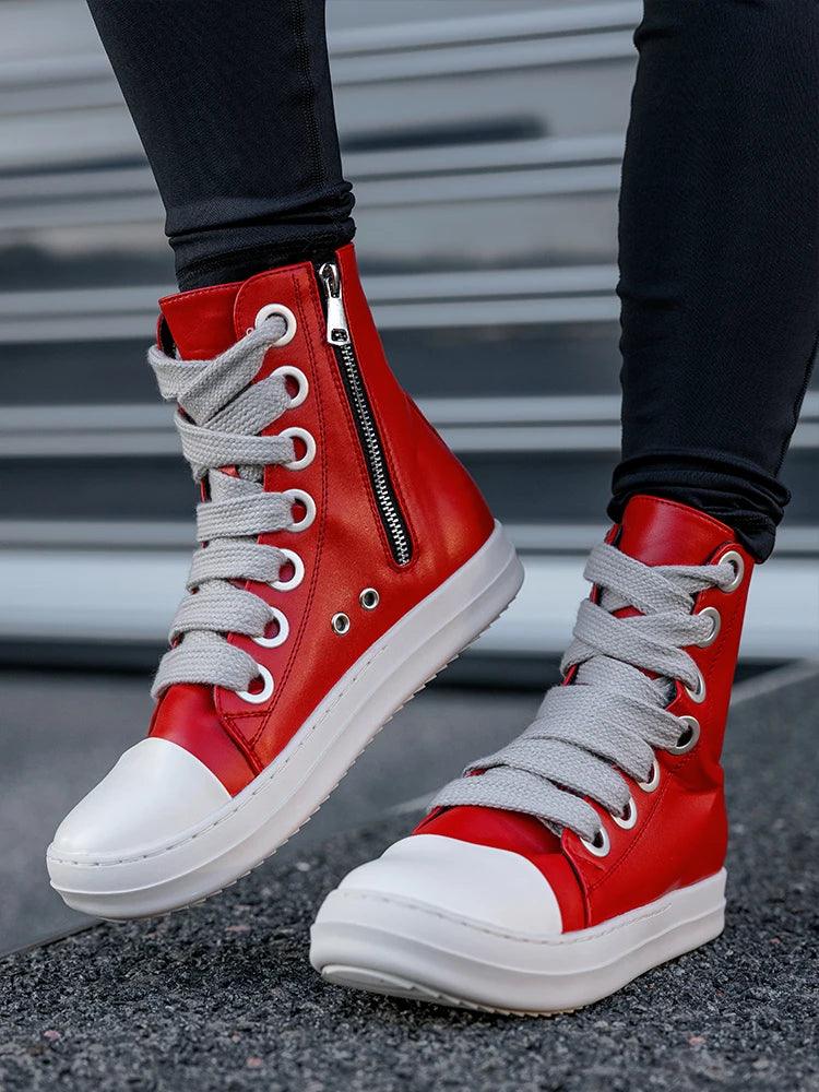 RICK OWENS High Top Sneakers