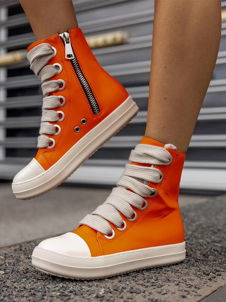 RICK OWENS High Top Sneakers