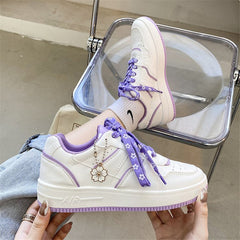 Harajuku Japanese Sakura Sneakers Walking Shoes