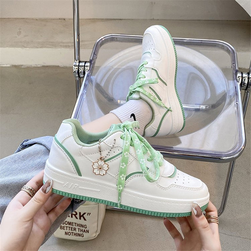 Harajuku Japanese Sakura Sneakers Walking Shoes