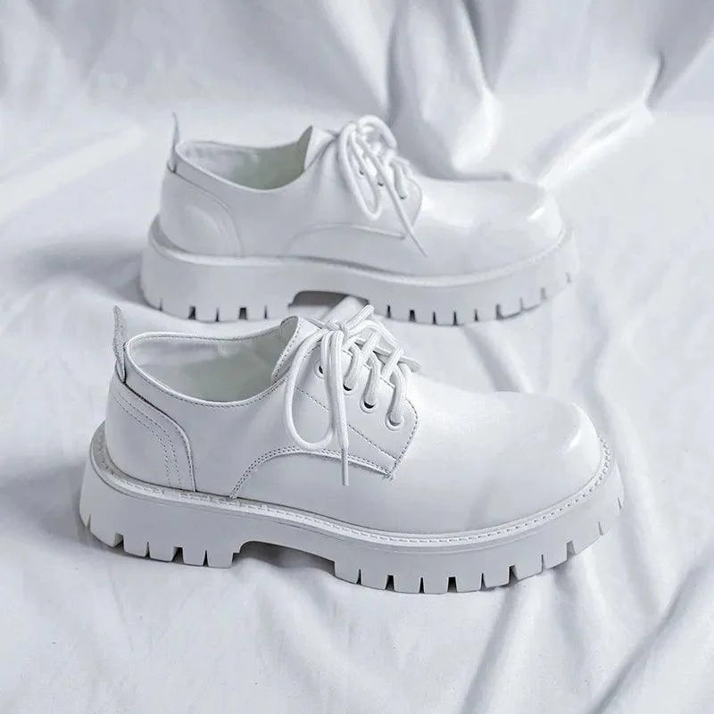 White Leather Shoes