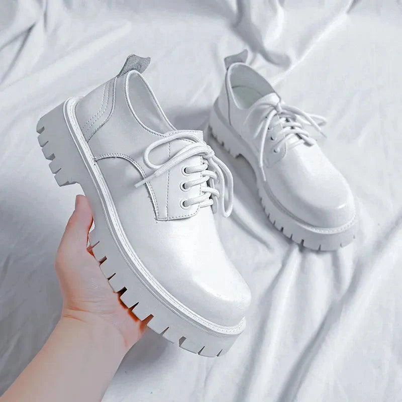 White Leather Shoes