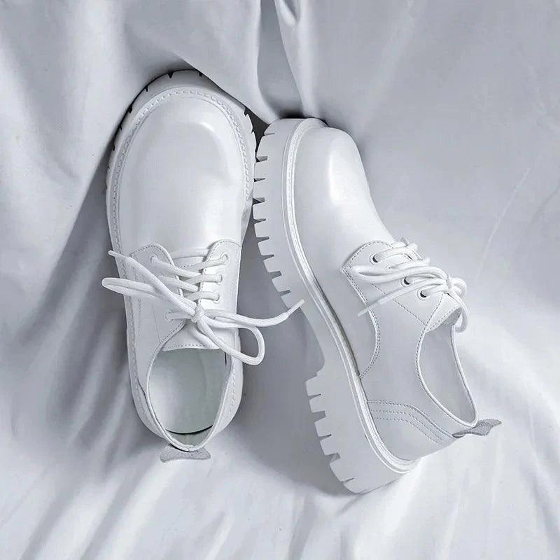 White Leather Shoes