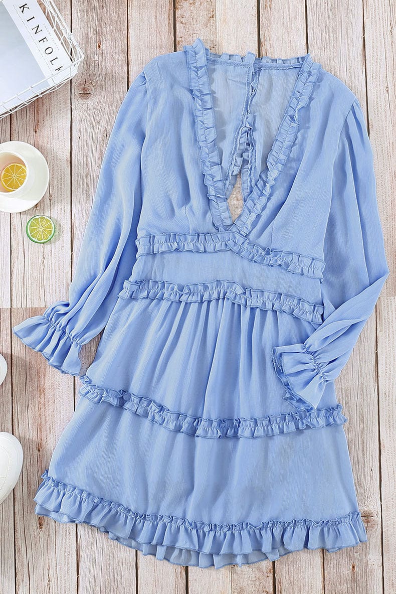 Nellie Boho Mini Dress