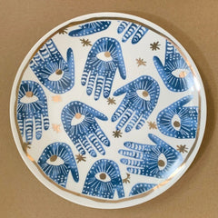 Hamsa Hand Serving Plate