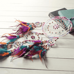Five Rings Galaxy Dream Catcher