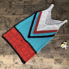 'PHUKET' Crochet Cover Up Dress