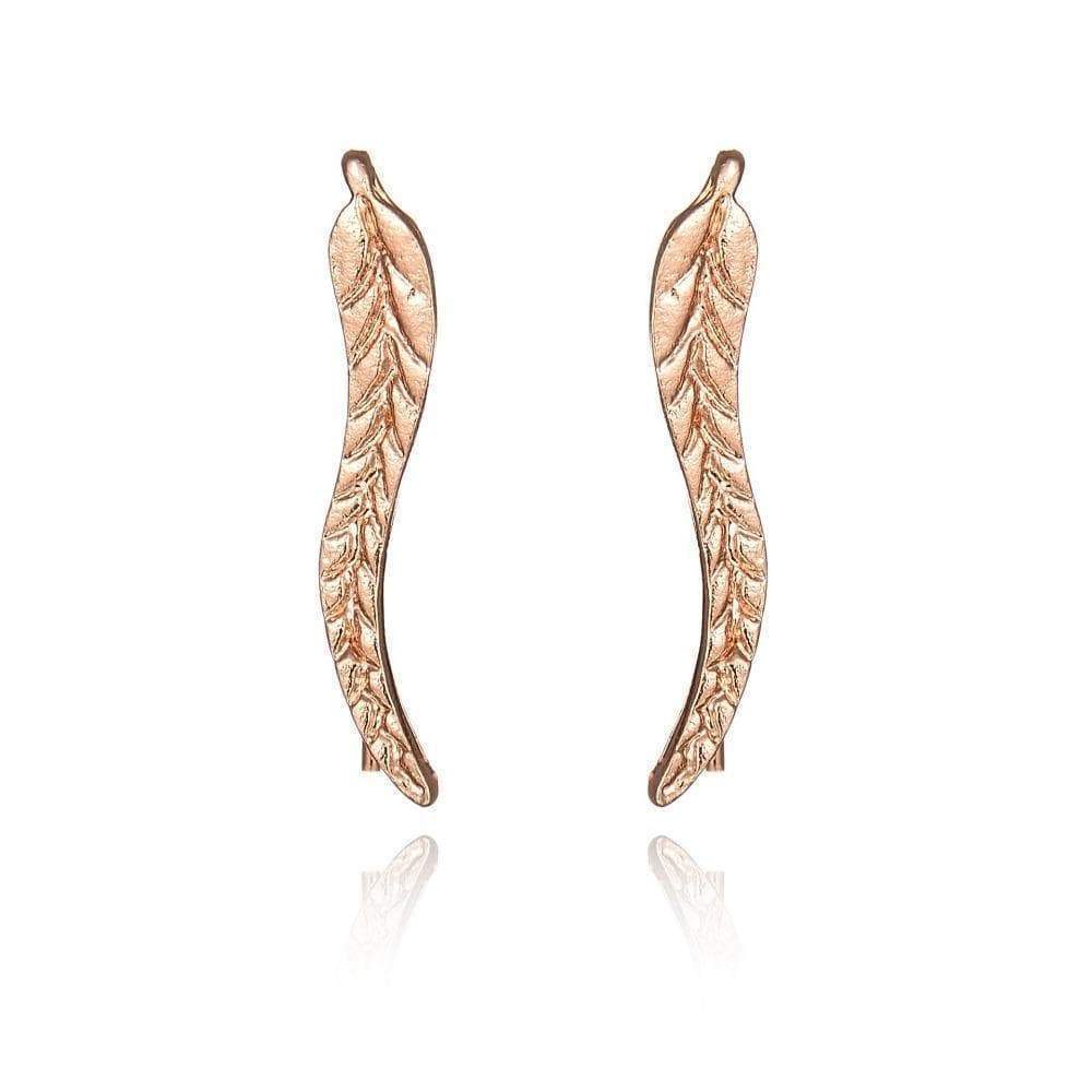Feather Stud Earrings