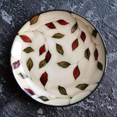 Glazed Hand-Painted Plates