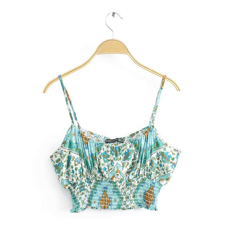 FARRAH Pants & Crop Top Set