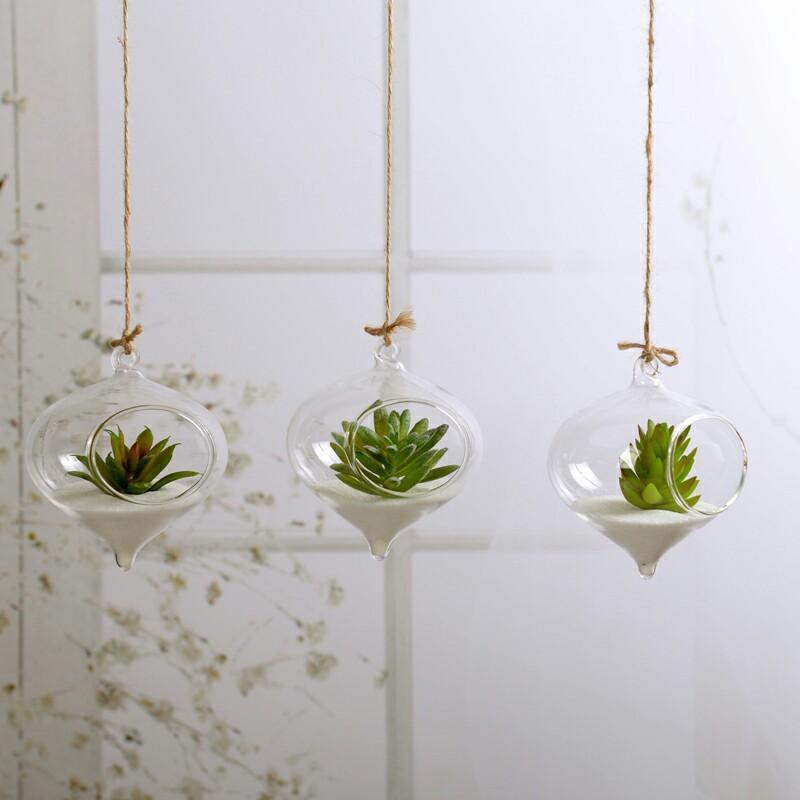 Glass Hanging Terrarium