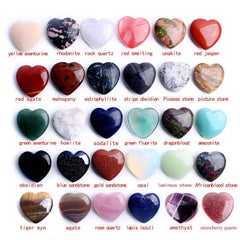Heart Shaped Crystals Gemstones