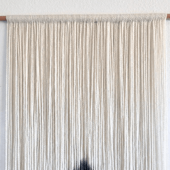 Dip-Dyed Boho Macrame Wall Hanging