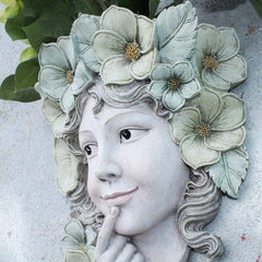 The Flower Goddess Wall Pot