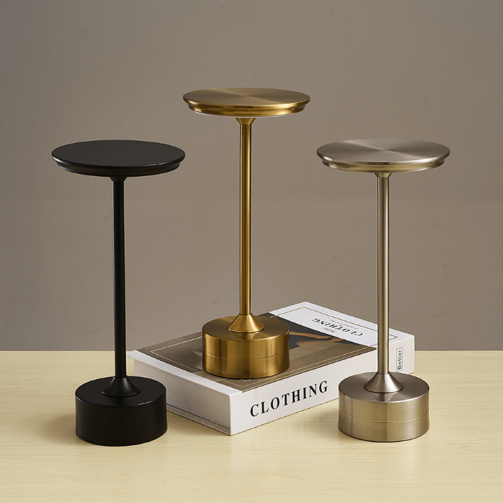 Cordless Metallic LED Table Lamp