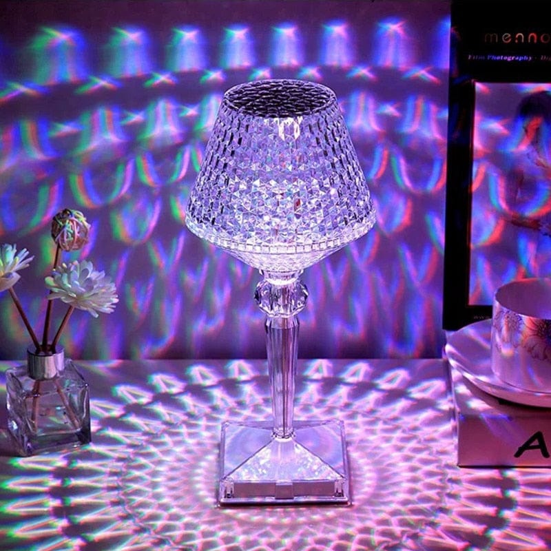 Crystallia Crystal Table Lamp