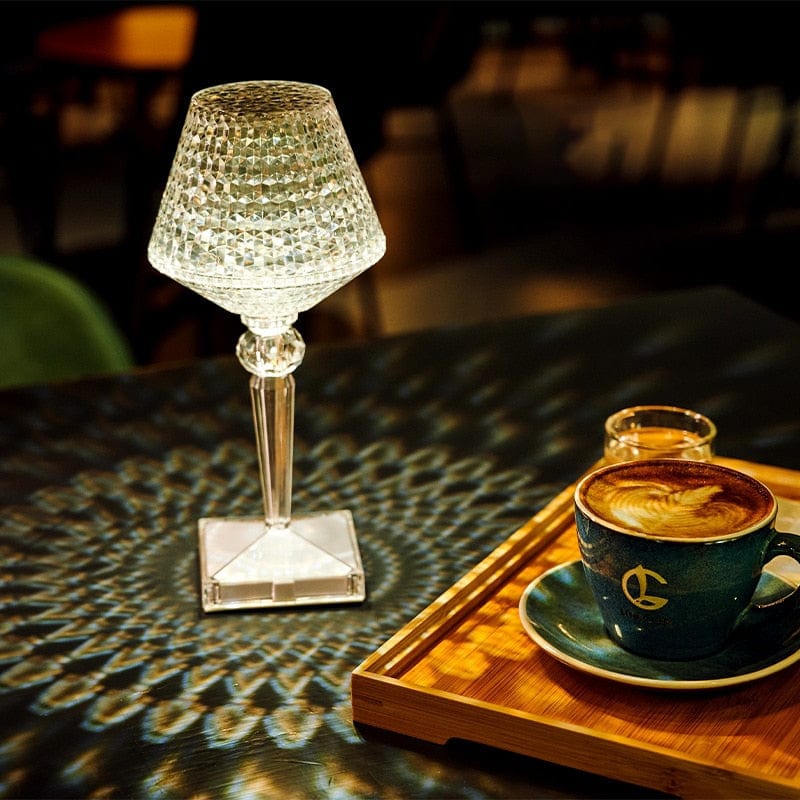 Crystallia Crystal Table Lamp