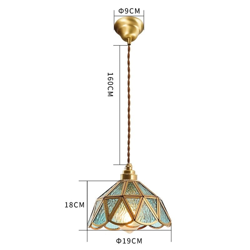 Vintage Glass Pendant Lights