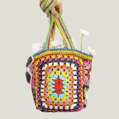 Hand Knitted Crossbody Bag