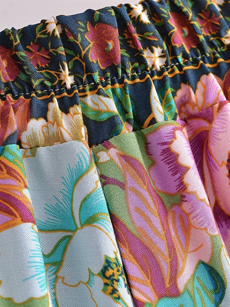 Peacock Dreams Boho Pants