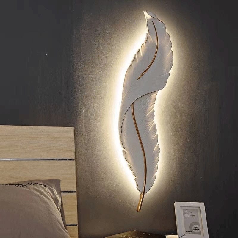 Feather LED Wall Lamp