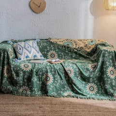 Flow Tree Cotton Throw