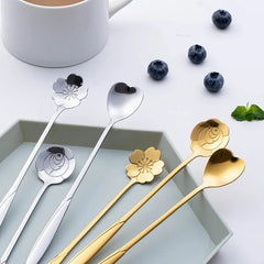 Cute Stainless Steel Coffee Spoons