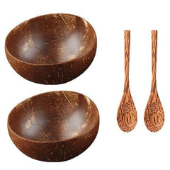 Natural Coconut Wood Bowl