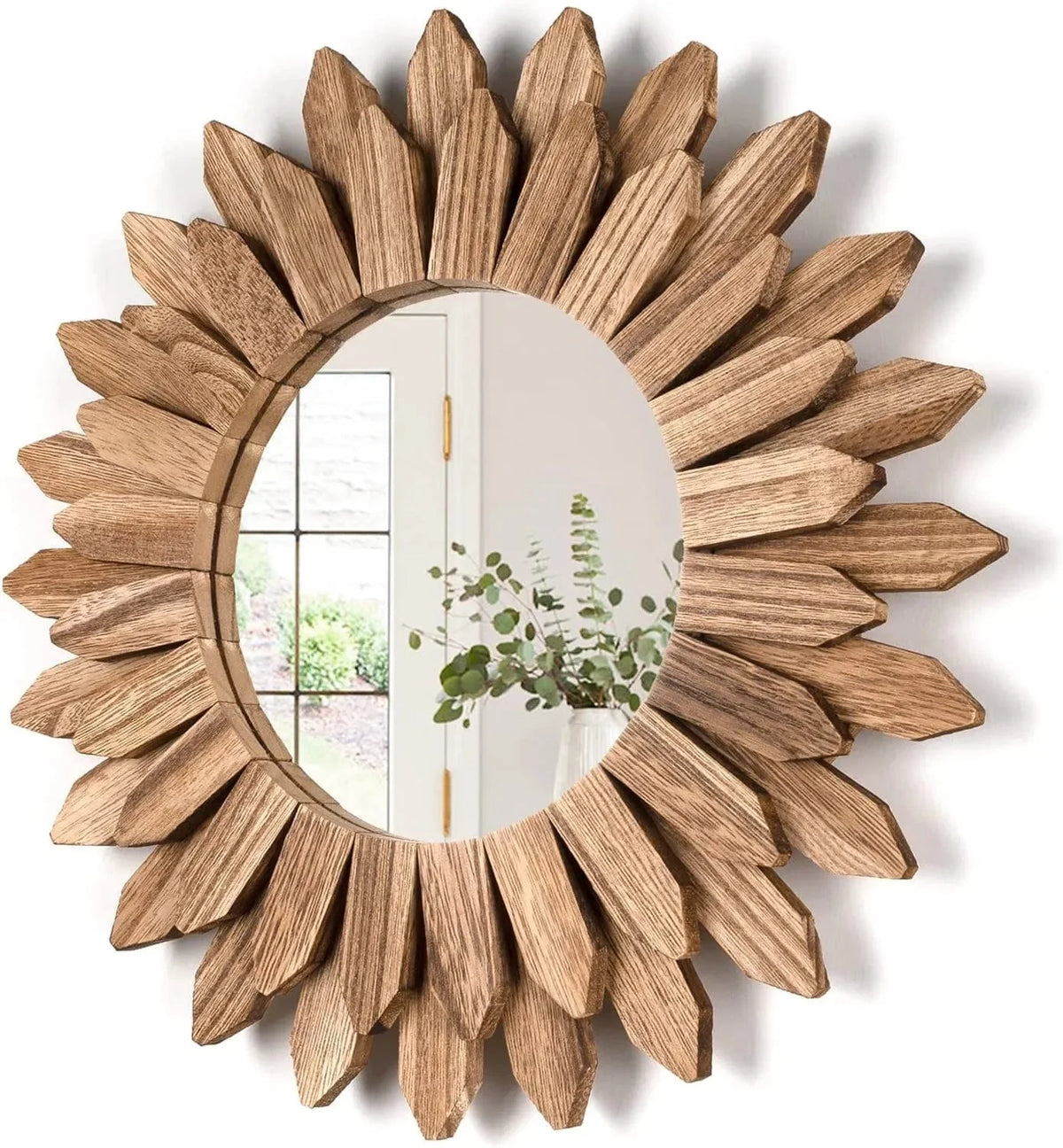 Sunflower Wooden Mirror