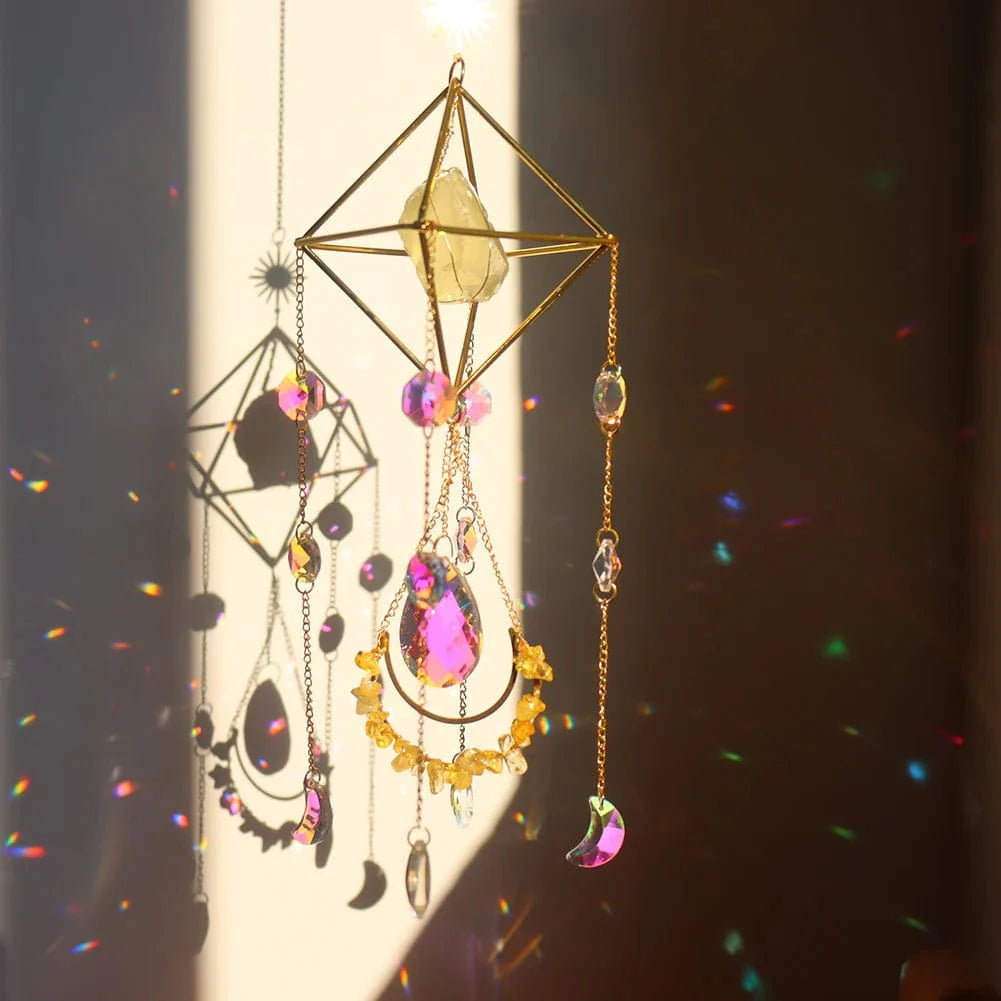 Healing Crystal Suncatcher