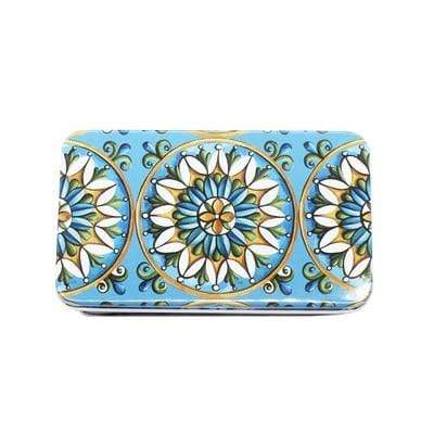 Vintage Geometric Design Organizer Box