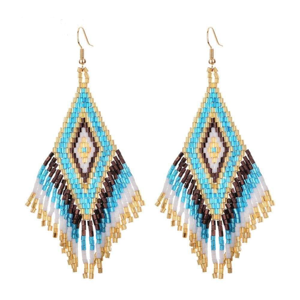 Ethnic Boho Drop Earrings