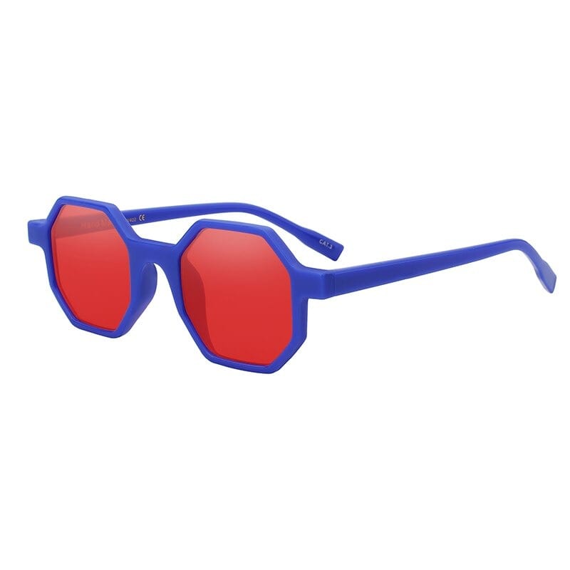 Hexagonal Retro Vintage Sunglasses