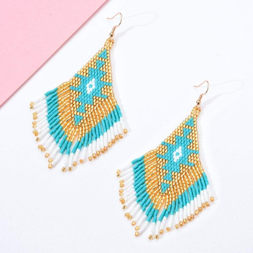 Ethnic Boho Drop Earrings