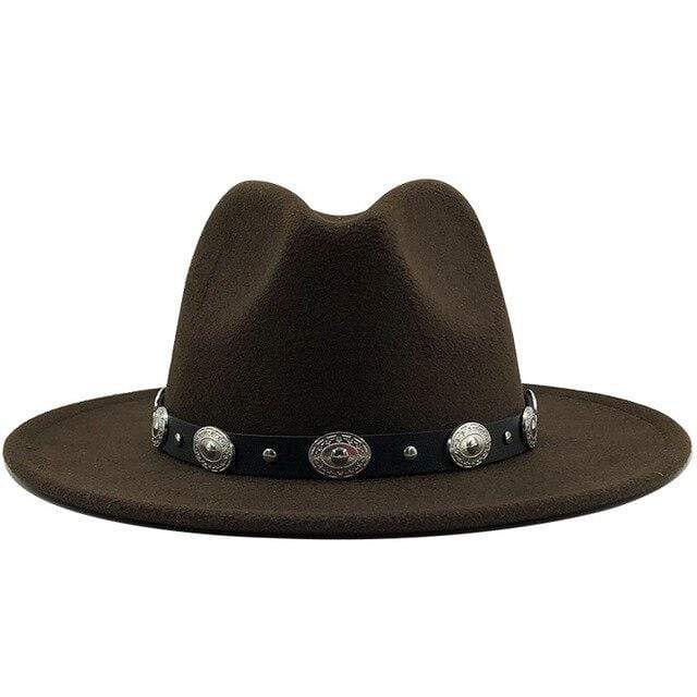 Fedora With Punk Strap Hat