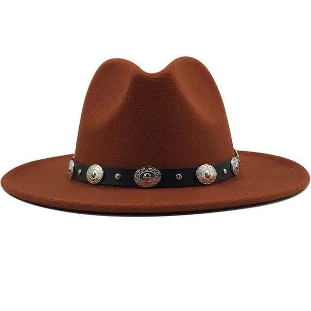 Fedora With Punk Strap Hat