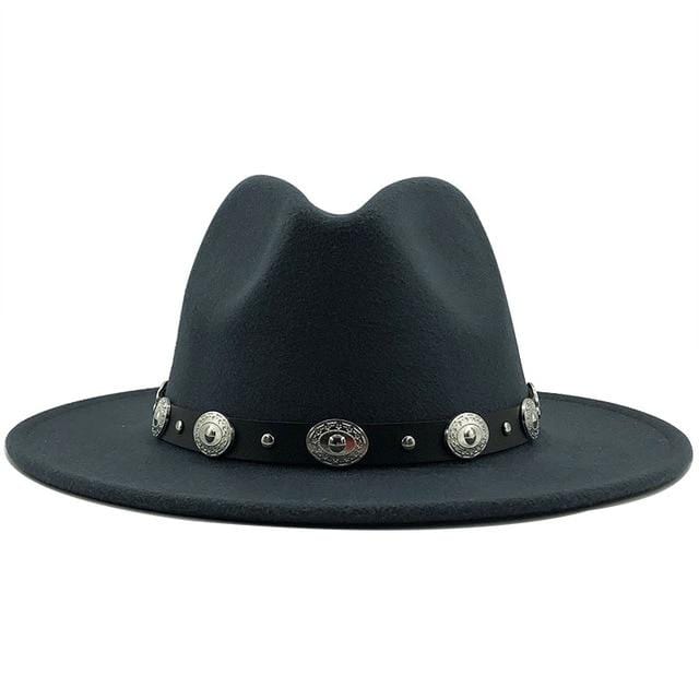 Fedora With Punk Strap Hat