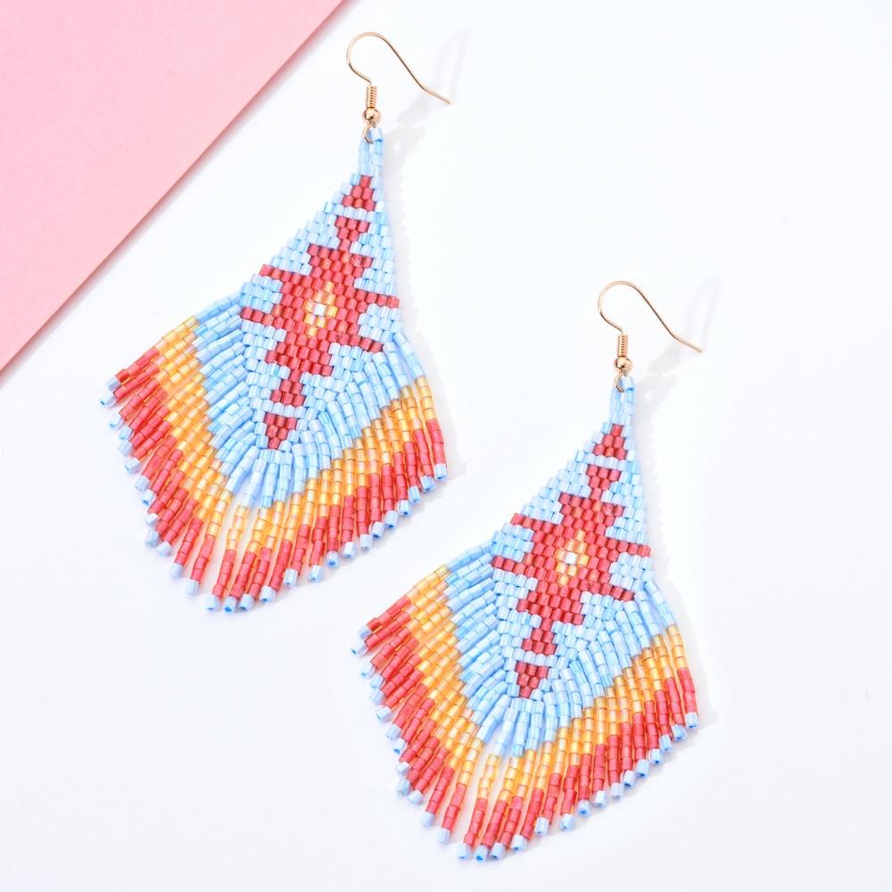 Ethnic Boho Drop Earrings