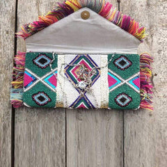 Ethnic Embroidery Clutch Bag
