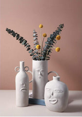 Faces Decor Pots