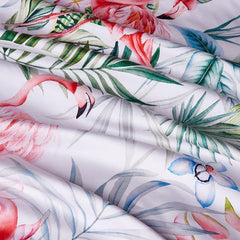 Flamingo Egyptian Cotton Duvet Set