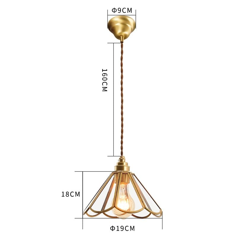 Vintage Glass Pendant Lights