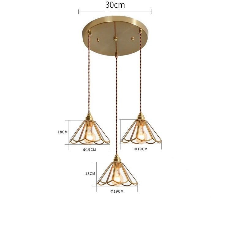 Vintage Glass Pendant Lights