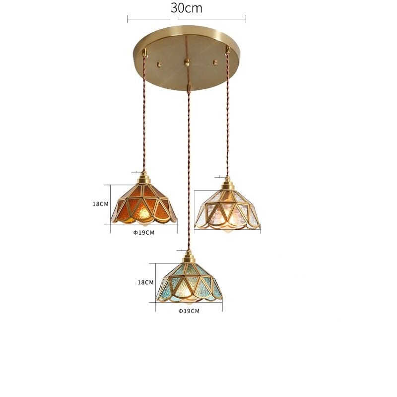 Vintage Glass Pendant Lights